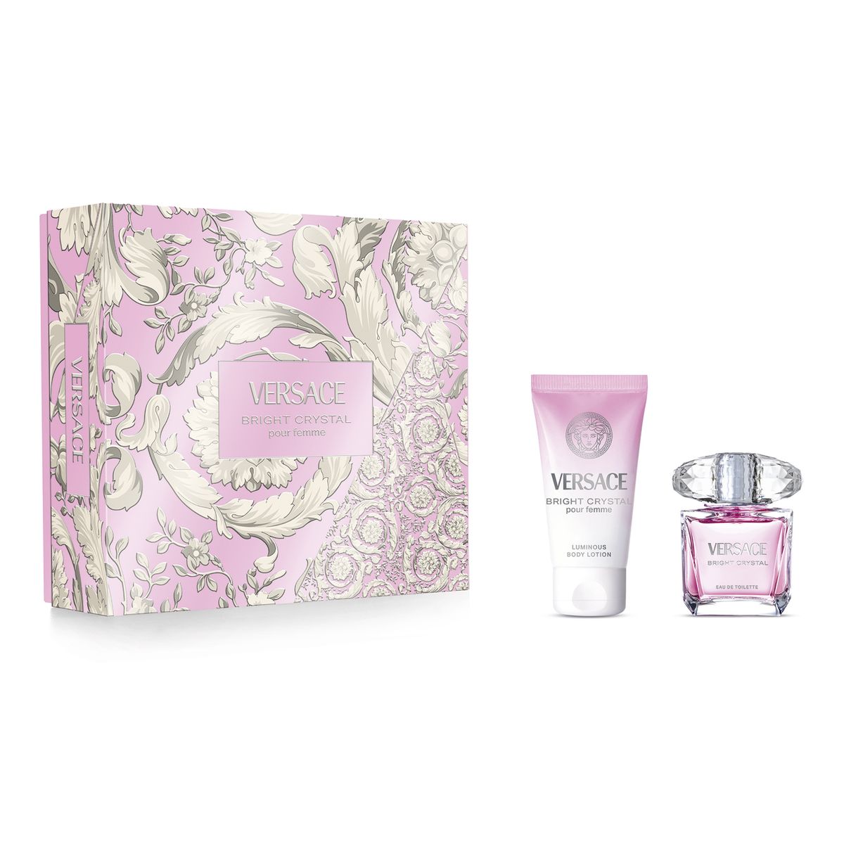 VERSACE - Set Mujer Versace Bright Crystal Edt 30 Ml + Body Lotion 50 Ml