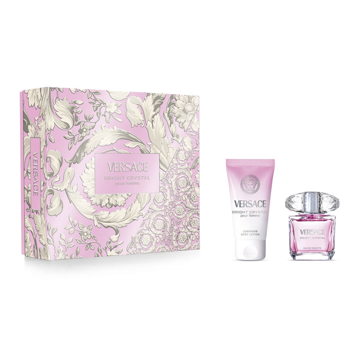 VERSACE - Set Mujer Versace Bright Crystal Edt 30 Ml + Body Lotion 50 Ml
