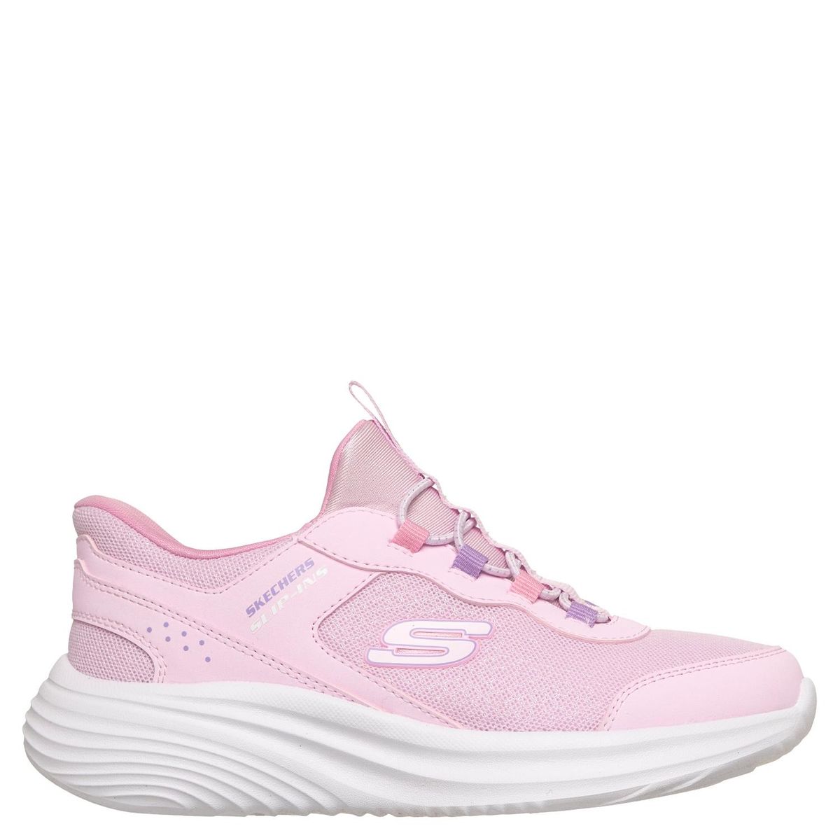SKECHERS - Go Walk Flex Zapatilla Urbana Niña Rosa (26 a 35) Skechers