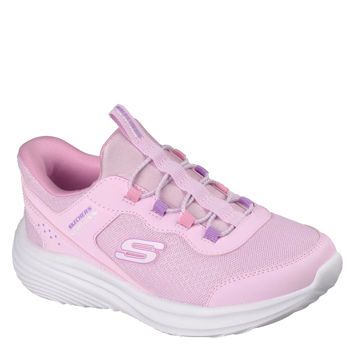 SKECHERS - Go Walk Flex Zapatilla Urbana Niña Rosa (26 a 35) Skechers
