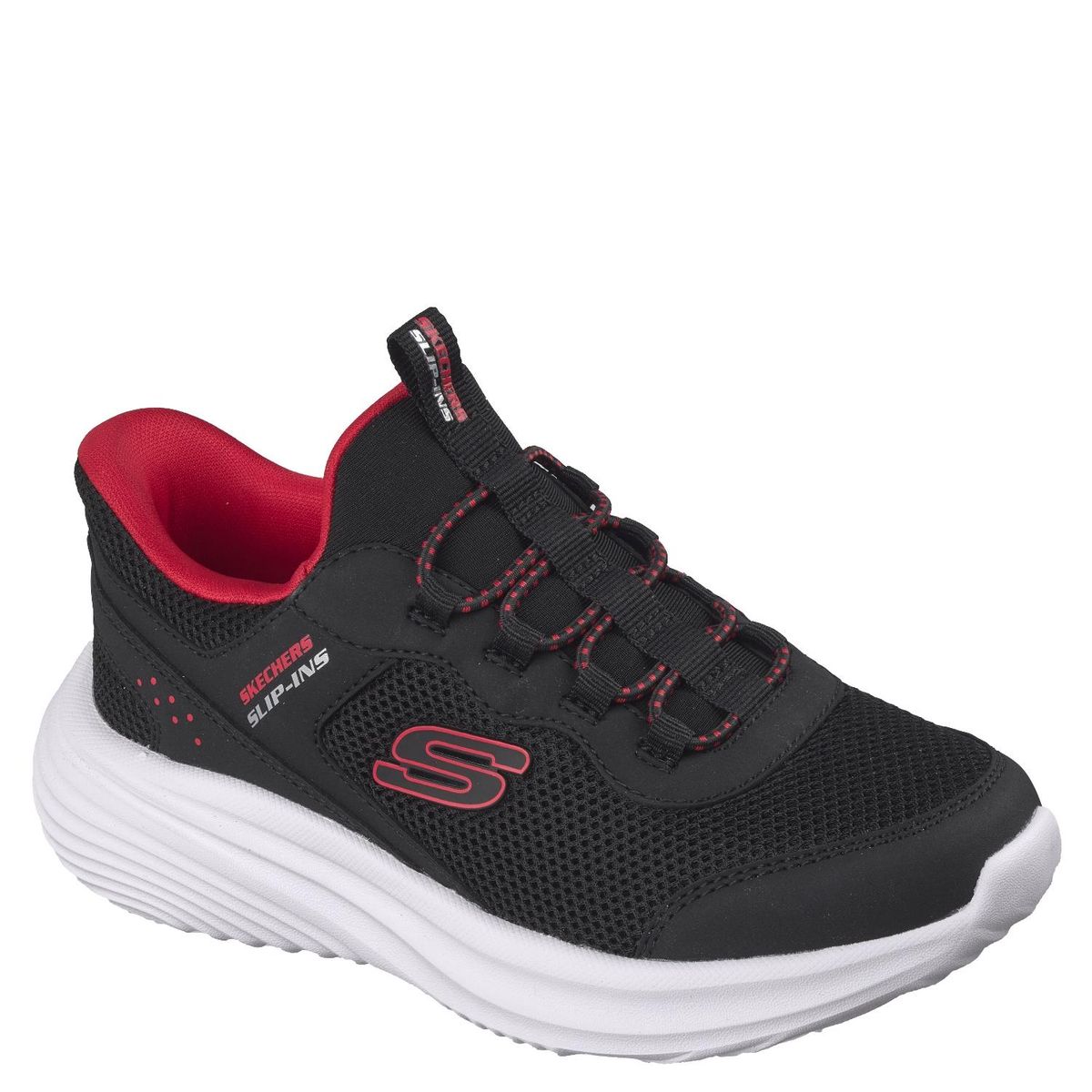 SKECHERS - Go Walk Flex Zapatilla Urbana Niño Negro (26 a 35) Skechers
