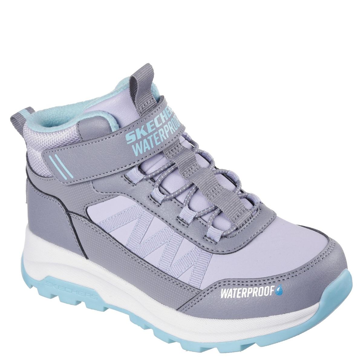 SKECHERS - Zeller Botin Niña Gris (26 a 35) Skechers