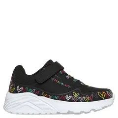 SKECHERS - Go Walk Flex Zapatilla Urbana Niña Negro (26 a 35)