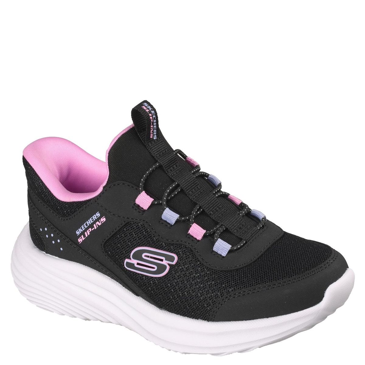 SKECHERS - Go Walk Flex Zapatilla Urbana Niña Negro (26 a 35) Skechers