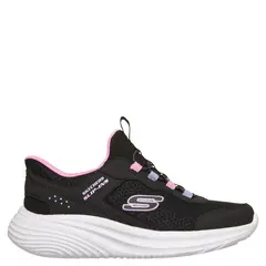 SKECHERS - Go Walk Flex Zapatilla Urbana Niña Negro (26 a 35)