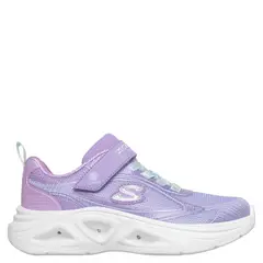 SKECHERS - Go Walk Flex Zapatilla Urbana Niña Violeta (26 a 35)