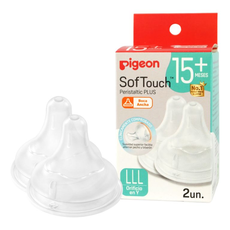 Tetina Softouch Talla Lll 2Pcs