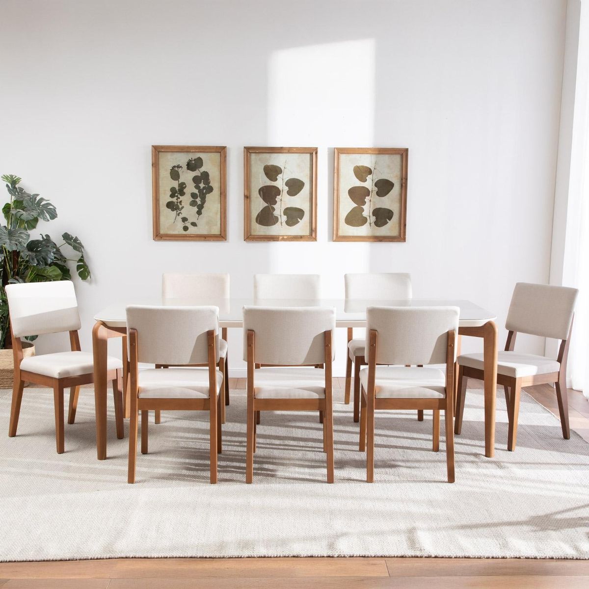 DECOCASA - Comedor Donatella 2.2 + 8 Sillas E Decocasa