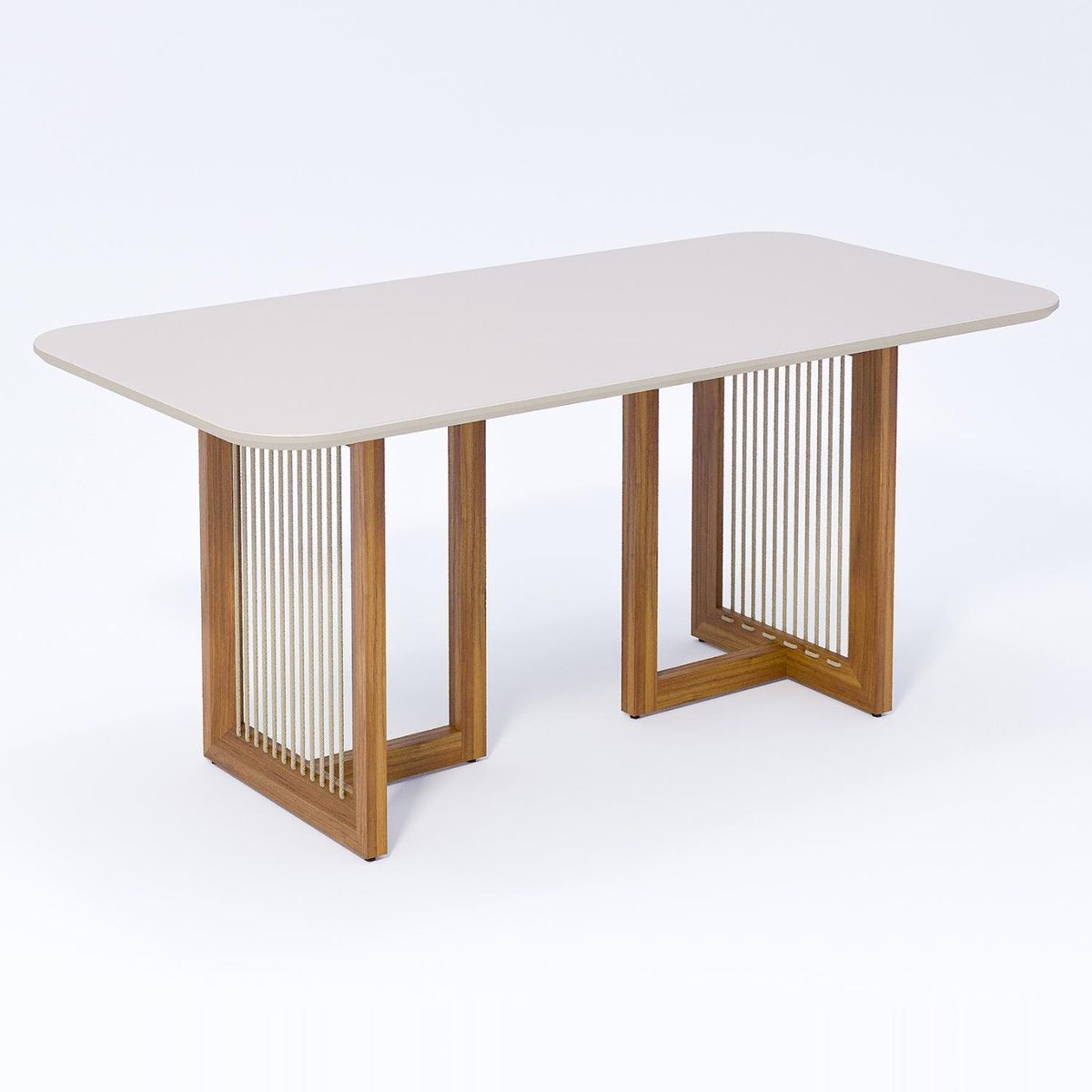 DECOCASA - Juego de Comedor Regia 6 Sillas Buriti 100% Madera Decocasa