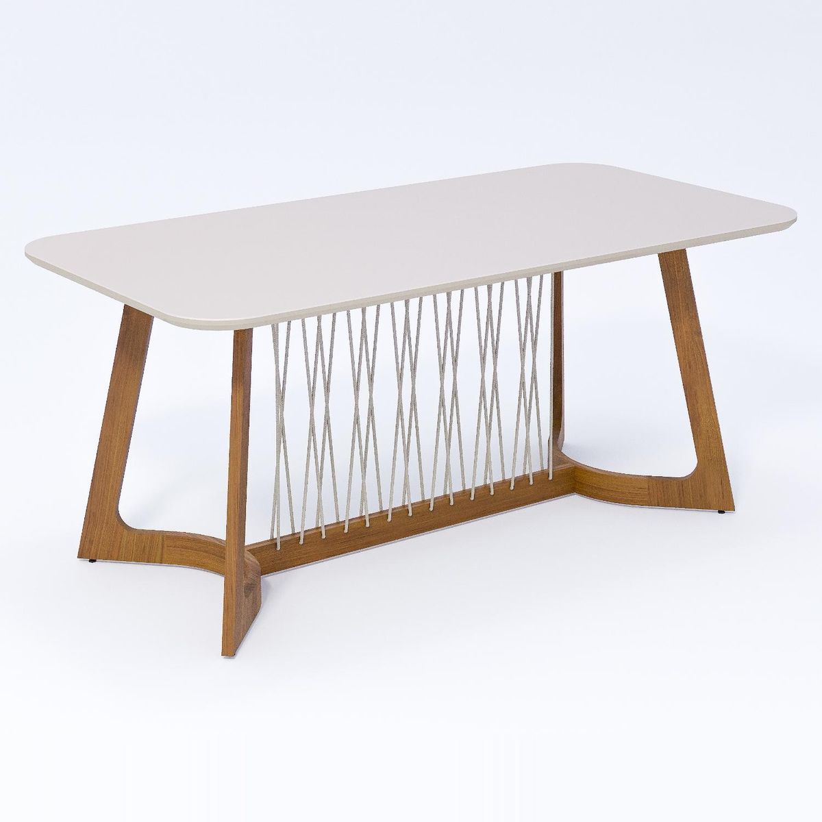 DECOCASA - Comedor Tulipa 1.8 + 6 Sillas Ipe 100% Madera Decocasa