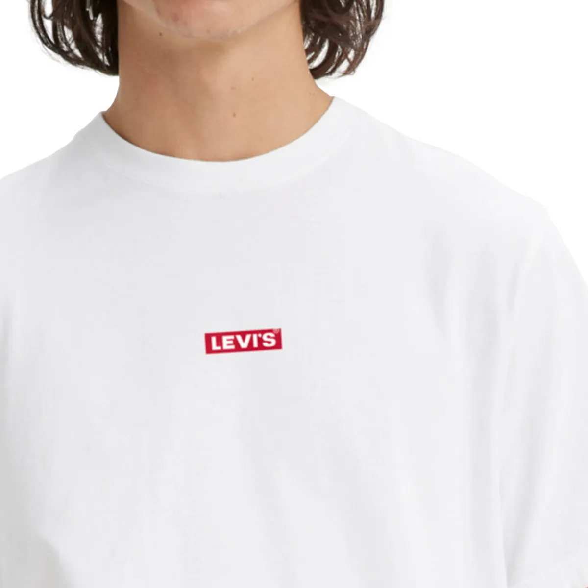 LEVIS - Polera Hombre Manga Corta Blanco Levis