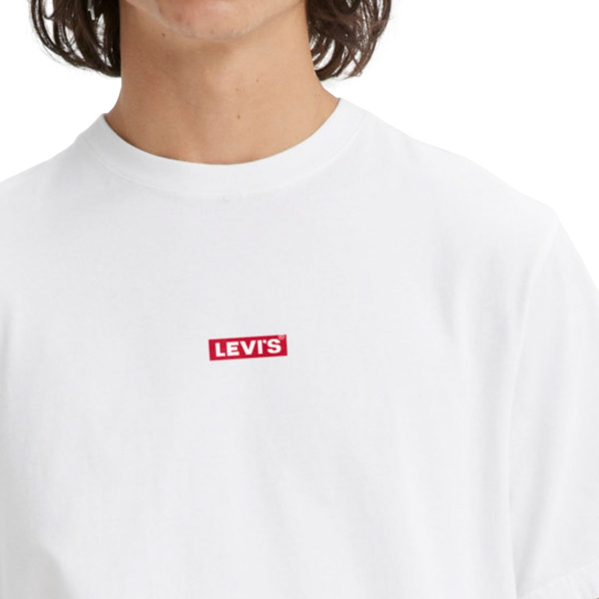 LEVIS - Polera Hombre Manga Corta Blanco Levis