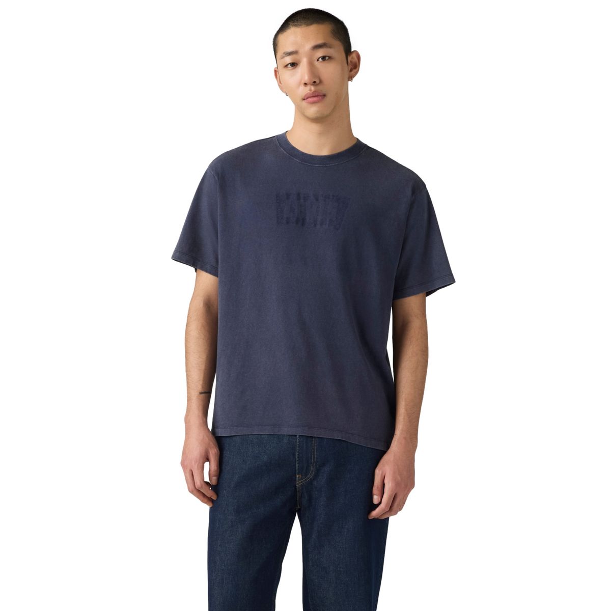LEVIS - Polera Hombre Manga Corta Azul Levis