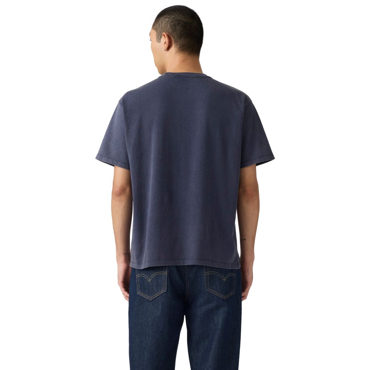 LEVIS - Polera Hombre Manga Corta Azul Levis
