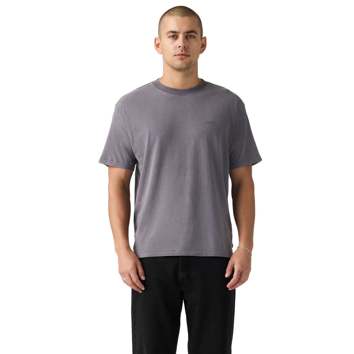 LEVIS - Polera Hombre Manga Corta Gris Levis
