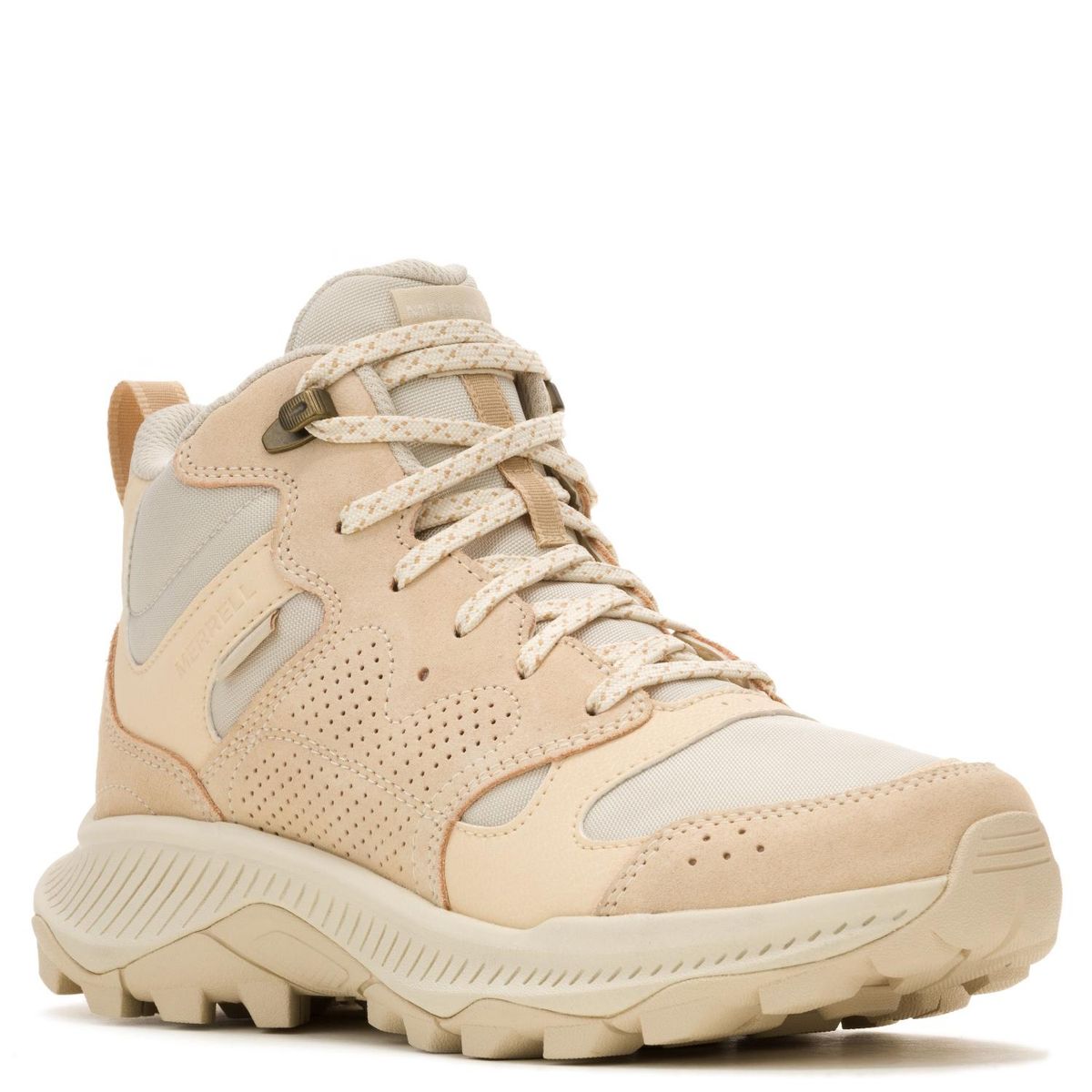 MERRELL - Tempo Sol Mid Botin Outdoor Y Trekking Mujer Waterproof Rosa Palido Merrell