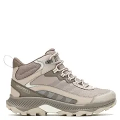 MERRELL - Speed Strike 2 Mid Botin Outdoor Y Trekking Mujer Waterproof Gris
