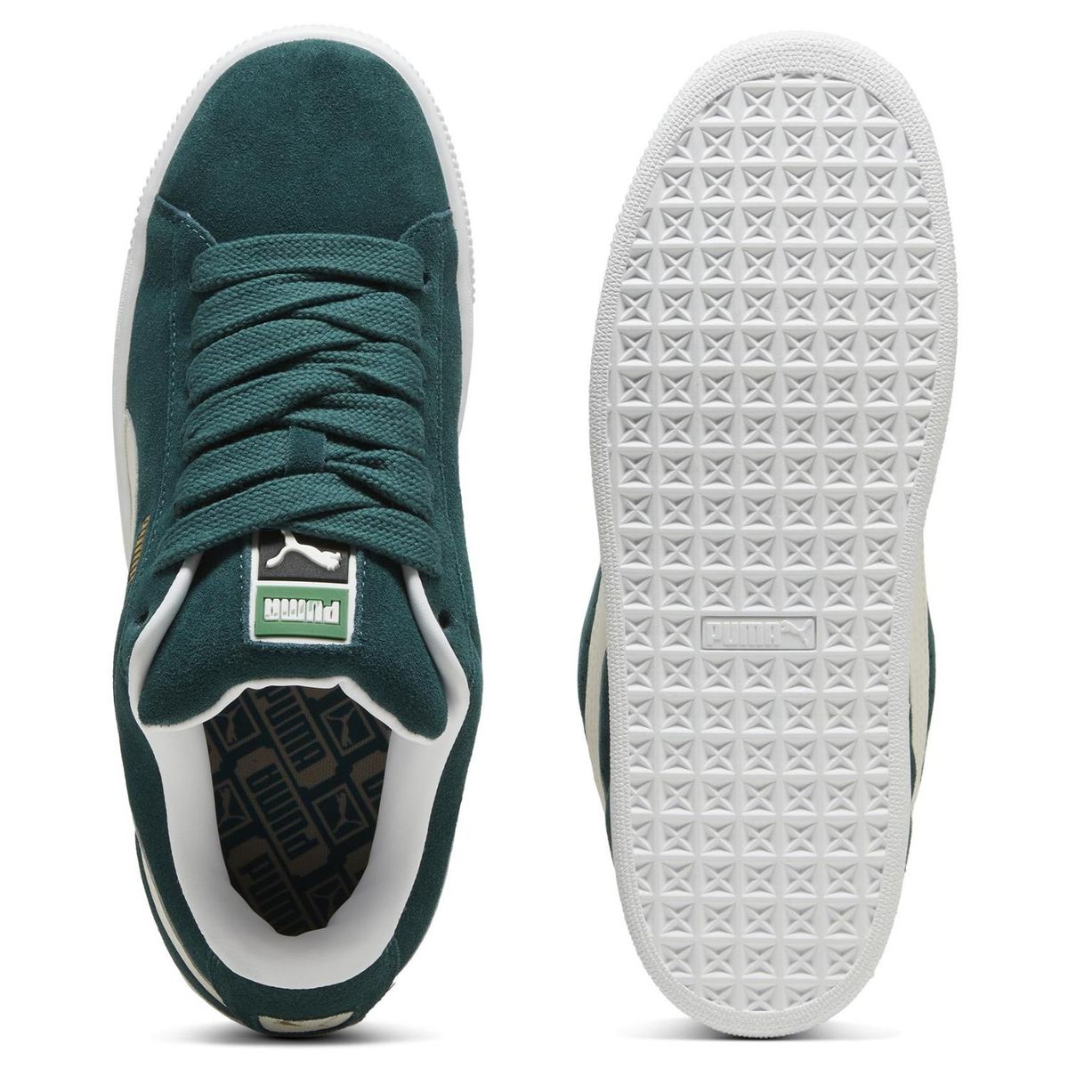 PUMA - Suede XL Zapatilla Urbana Mujer Suede Verde