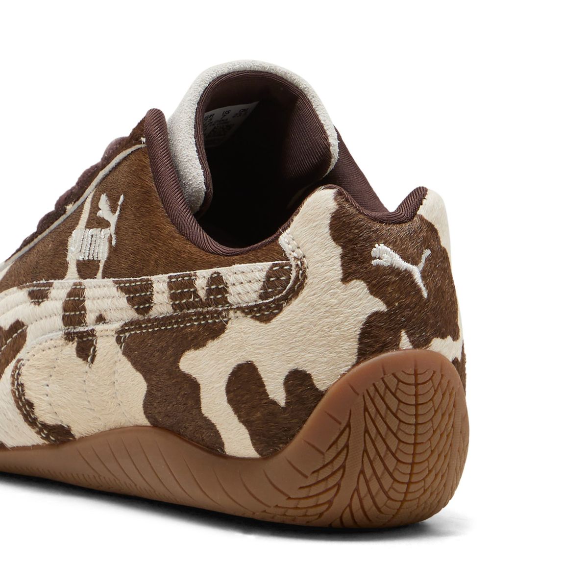 PUMA - Speedcat Cow Zapatilla Urbana Mujer Café Oscuro Puma