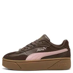 PUMA - Club II Era Platform Zapatilla Urbana Mujer Café Oscuro