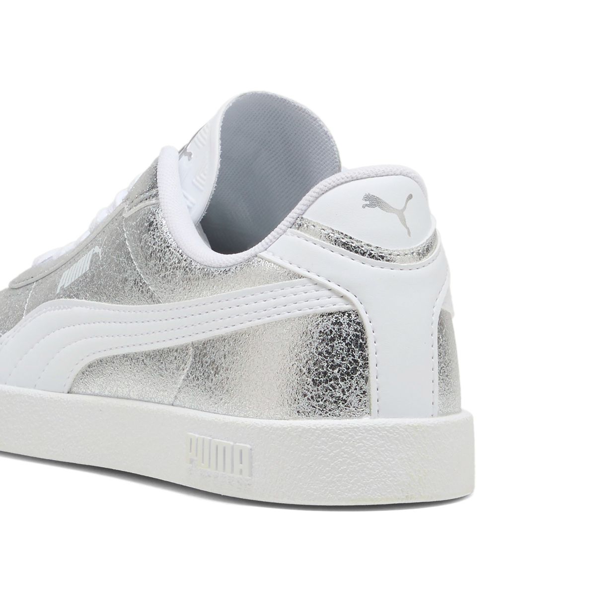 PUMA - Puma Club II Era Whisper Metallic Zapatilla Urbana Mujer Plata