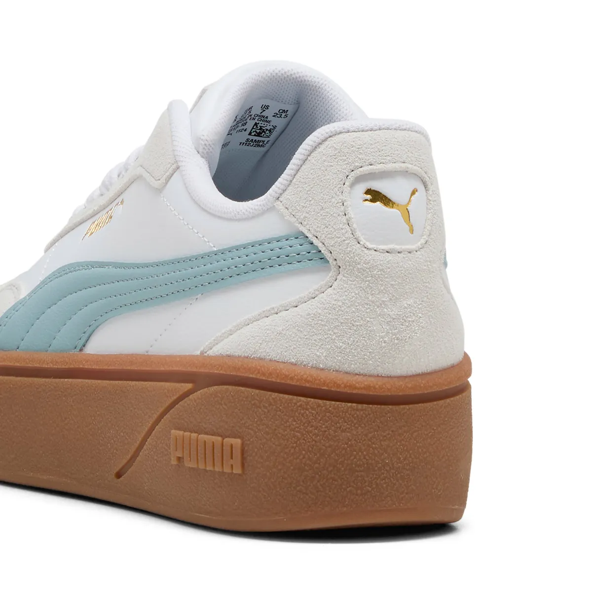 PUMA - Club II Era Platform Zapatilla Urbana Mujer Blanco Puma