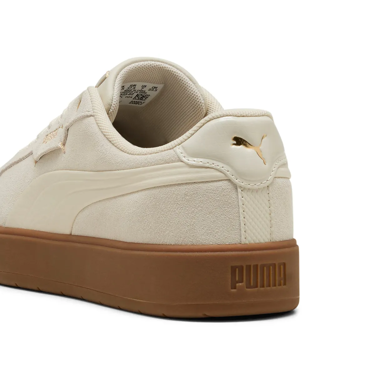 PUMA - Smash Belle SD Zapatilla Urbana Mujer Beige