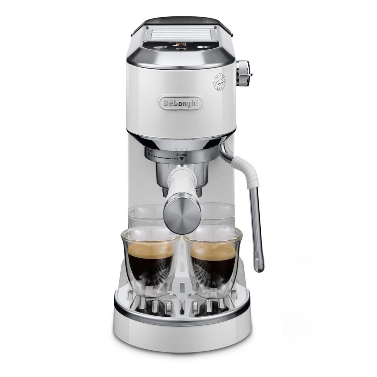 DELONGHI - Cafetera Dedica Duo Blanca Delonghi