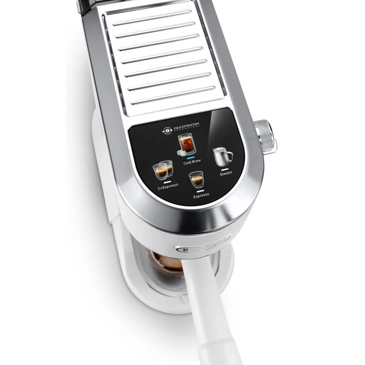 DELONGHI - Cafetera Dedica Duo Blanca Delonghi