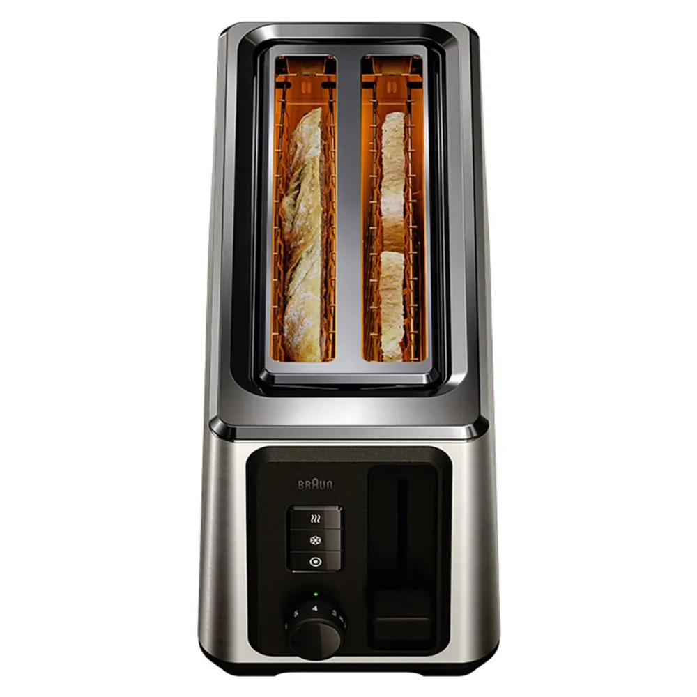 Braun HT5220BK 4 Rebanadas Acero Inoxidable, foto 2