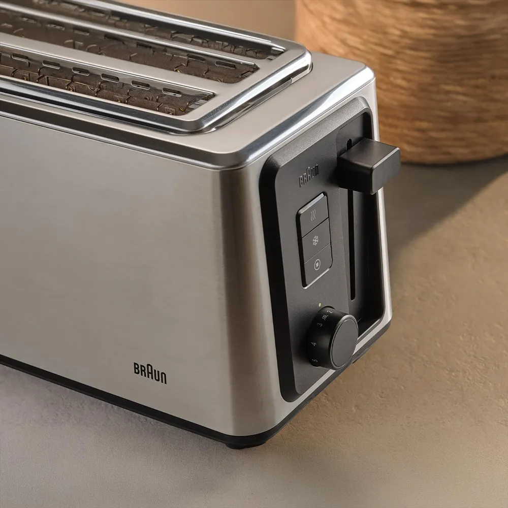Braun HT5220BK 4 Rebanadas Acero Inoxidable, foto 3