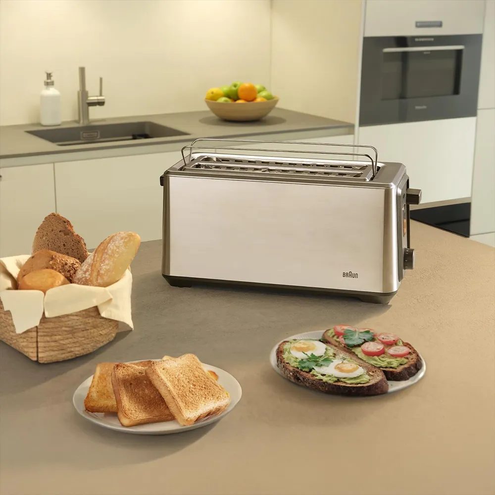 Braun HT5220BK 4 Rebanadas Acero Inoxidable, foto 5