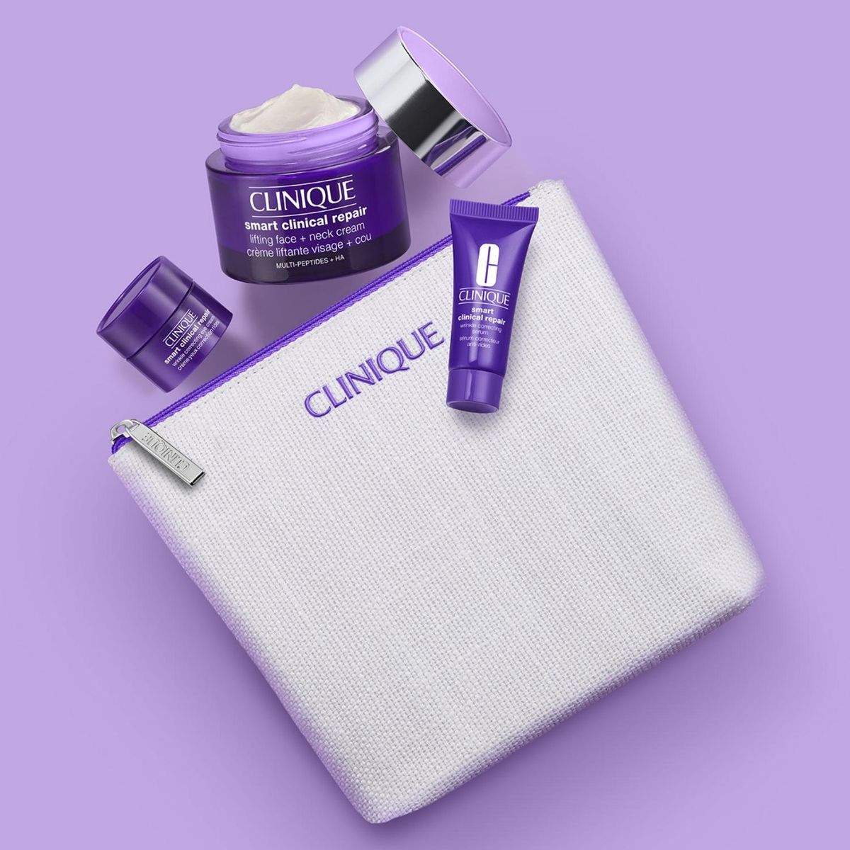 CLINIQUE - Set Clinique Antiedad Smart & Smooth