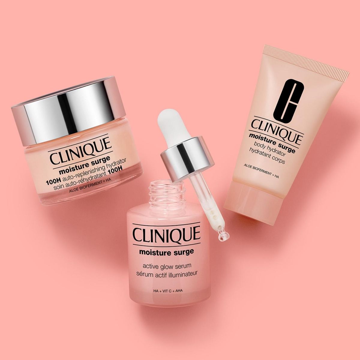 CLINIQUE - Set Moisture Surge Rutina Hidratación Total Clinique