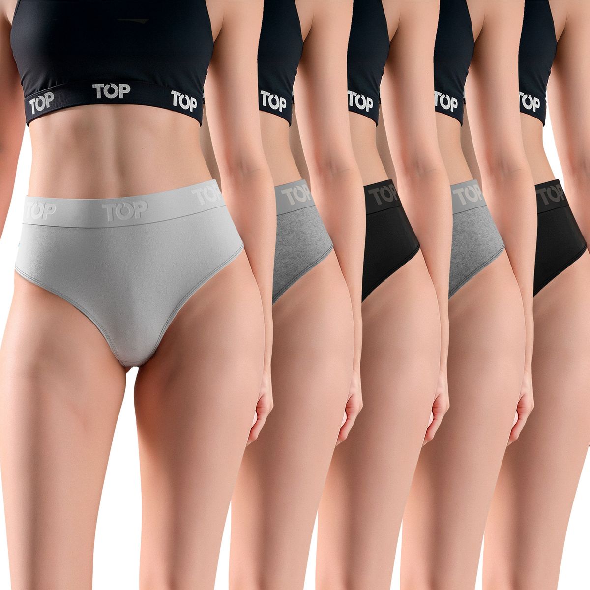 TOP - Pack 5 Calzones Mujer Top