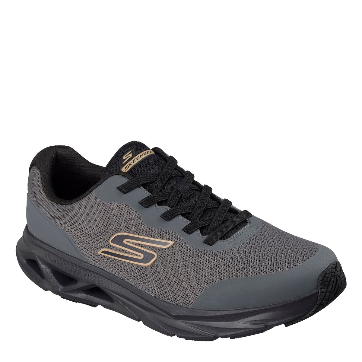 SKECHERS - Go Walk Flex Zapatilla Urbana Hombre Gris Skechers