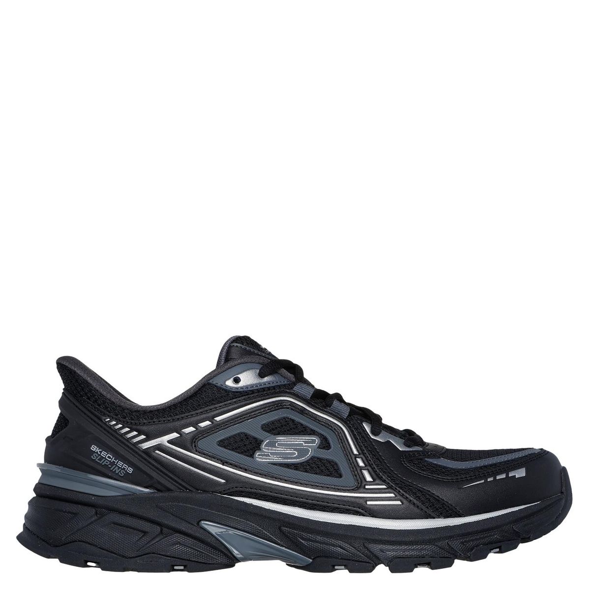 SKECHERS - Go Walk Flex Zapatilla Urbana Hombre Cuero Negro Skechers
