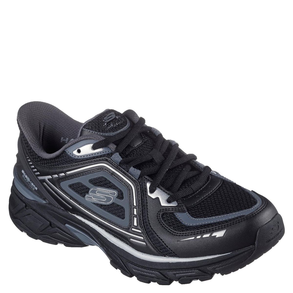 SKECHERS - Go Walk Flex Zapatilla Urbana Hombre Cuero Negro Skechers