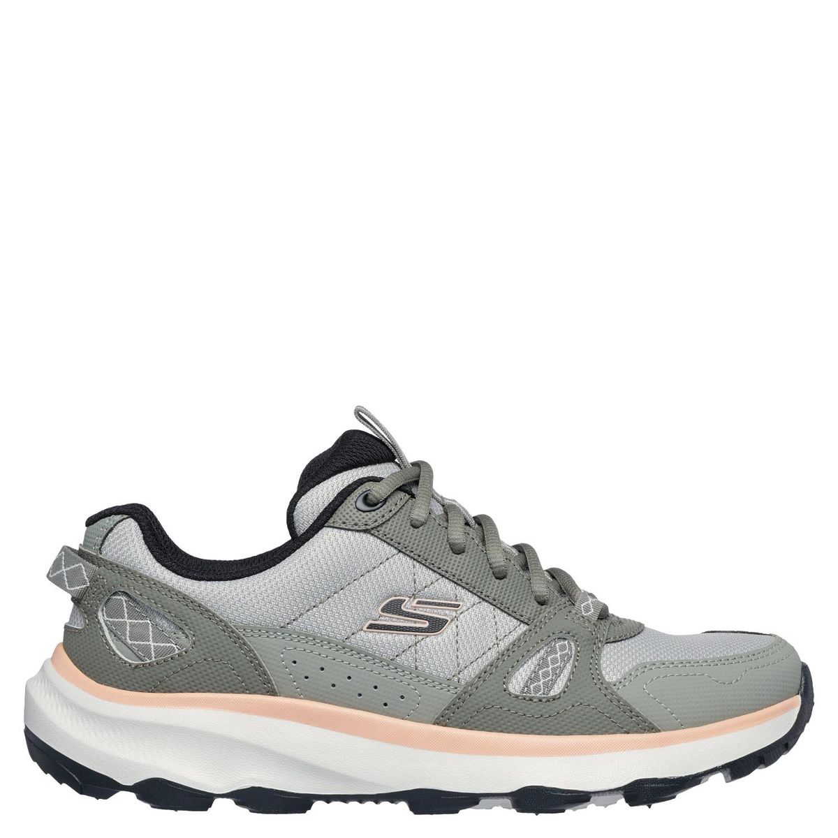 SKECHERS - Go Run Consistent 2 Zapatilla Lifestyle Mujer Cuero Verde Skechers