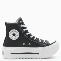 CONVERSE - Chuck Taylor All Star Lift Dou Zapatilla Urbana Unisex Adulto Negro
