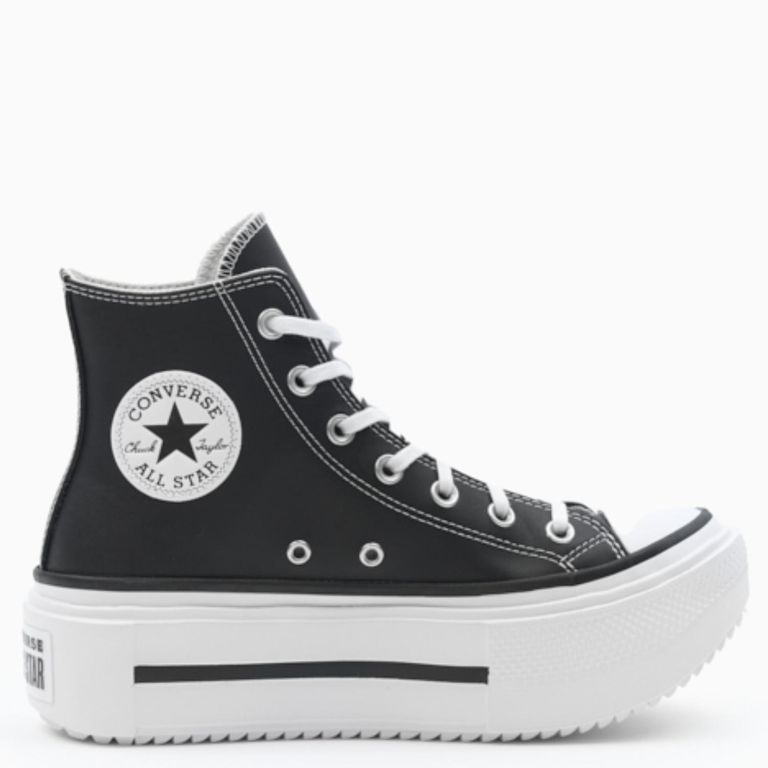 Chuck Taylor All Star Lift Dou Zapatilla Urbana Unisex Adulto Negro
