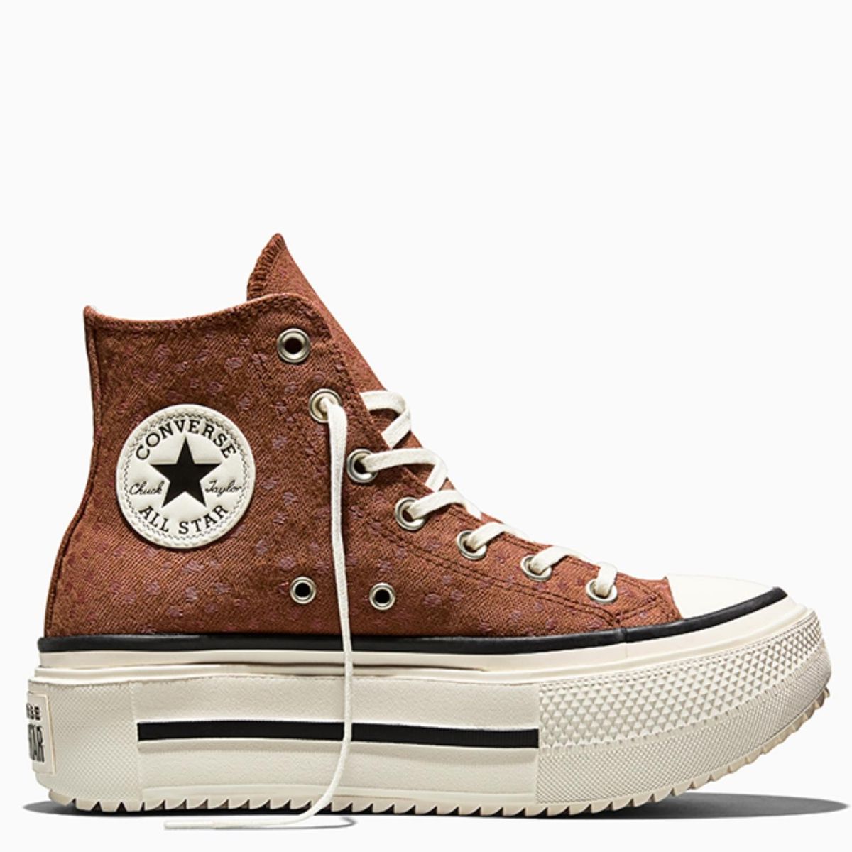 CONVERSE - Chuck Taylor All Star Lift Dou Zapatilla Urbana Unisex Adulto Café  Converse