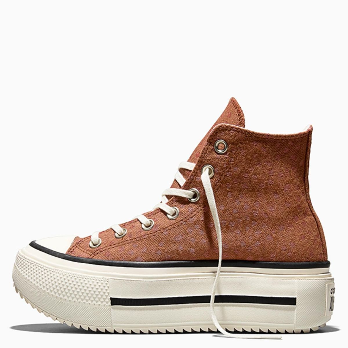 CONVERSE - Chuck Taylor All Star Lift Dou Zapatilla Urbana Unisex Adulto Café  Converse
