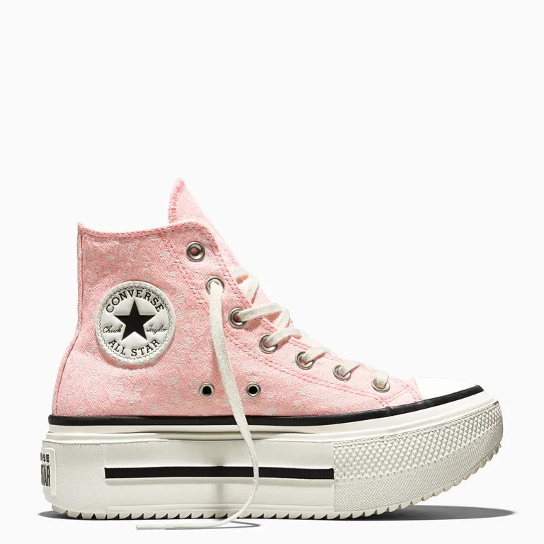 Chuck Taylor All Star Lift Dou Zapatilla Urbana Unisex Adulto Rosa
