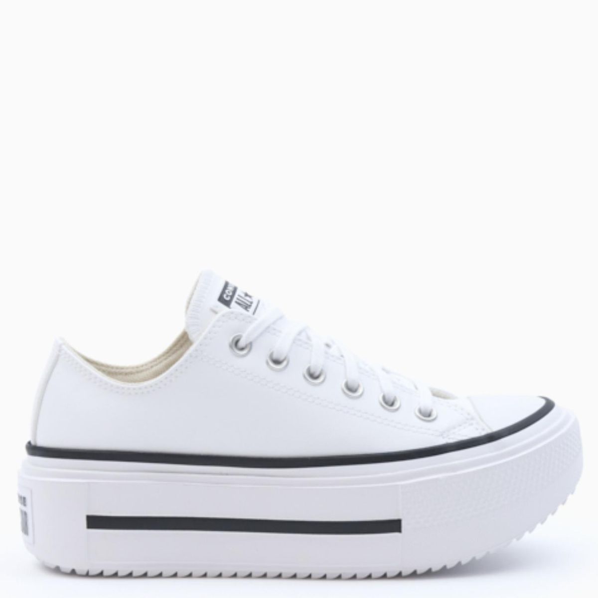 CONVERSE - Chuck Taylor All Star Lift Dou Zapatilla Urbana Unisex Adulto Blanco  Converse