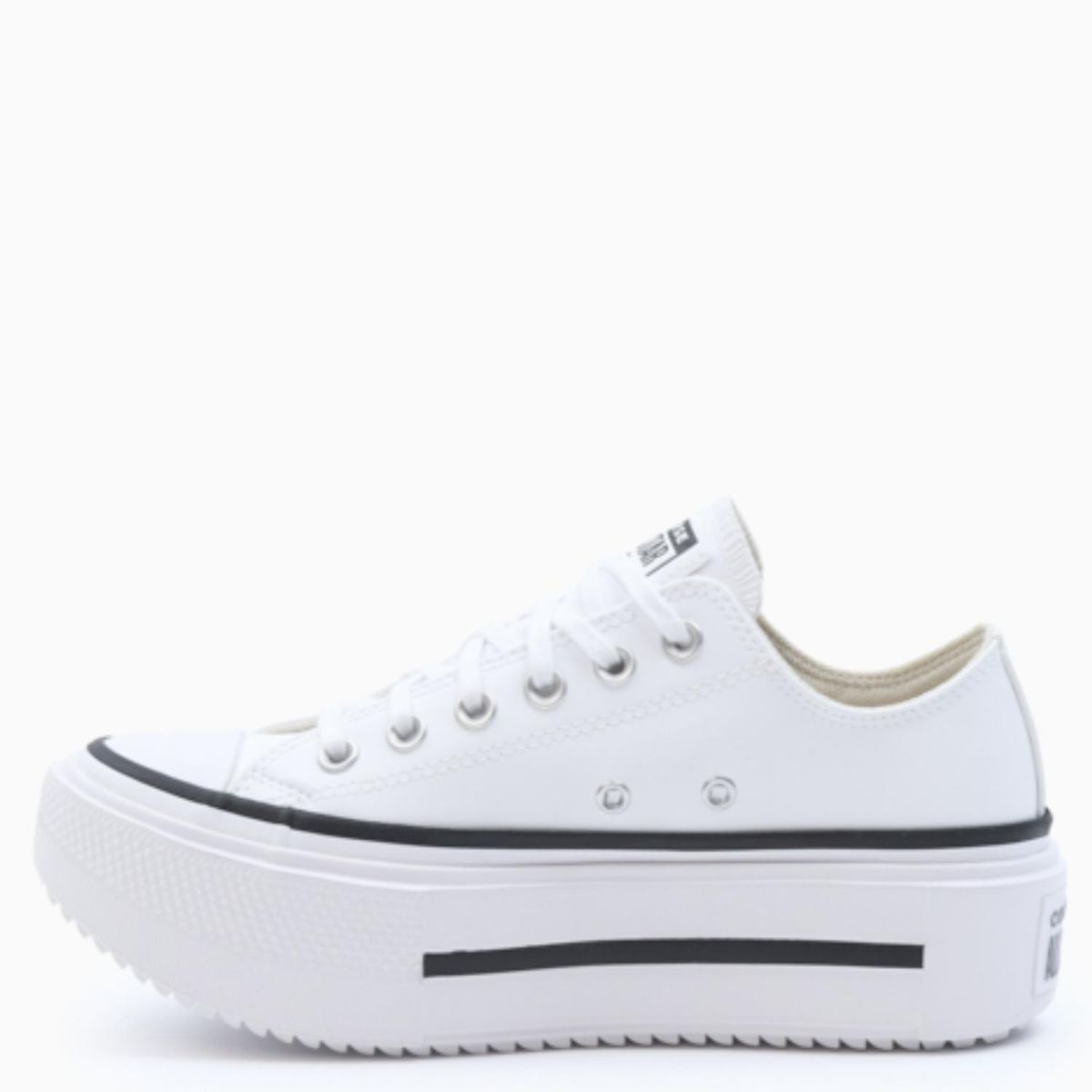 CONVERSE - Chuck Taylor All Star Lift Dou Zapatilla Urbana Unisex Adulto Blanco  Converse