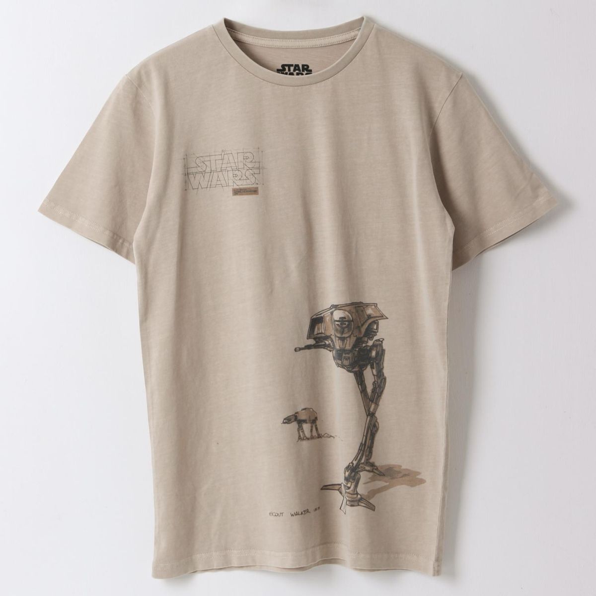 STAR WARS - Polera Manga Corta Algodón Niño Mandalorian Star Wars
