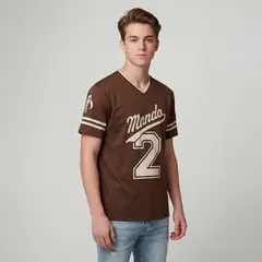 STAR WARS - Polera Manga Corta Niño Mandalorian