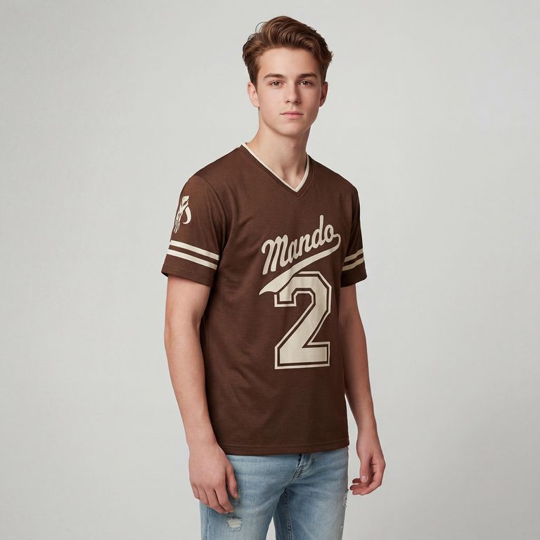 STAR WARS Polera Manga Corta Niño Mandalorian