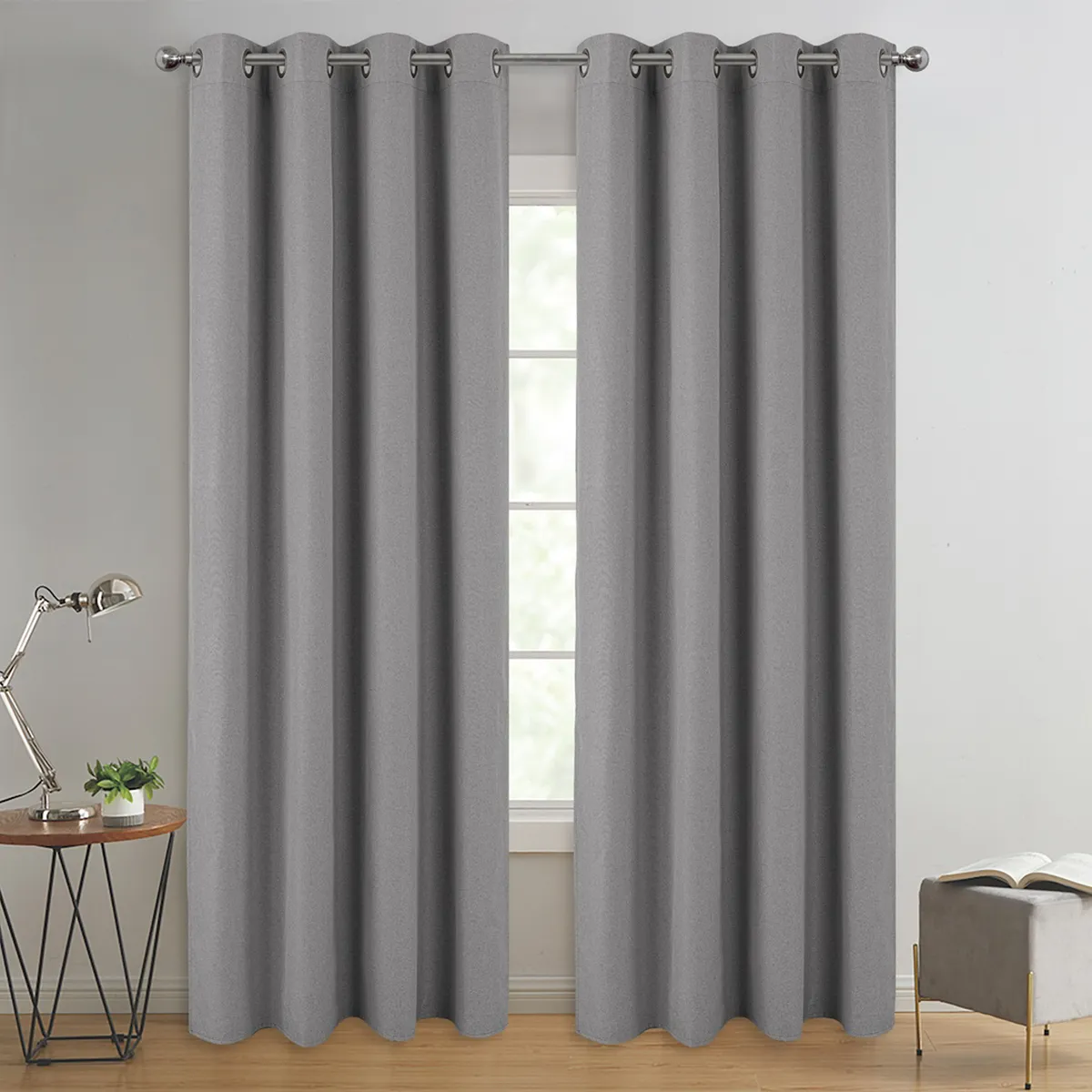 ILLUSIONS - Set 2 Cortinas Black Out 140 x 220 cms Illusions